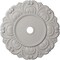 Ekena Millwork Angel Ceiling Medallion (Canopies up to 15 3/4"), 32 1/4"OD x 3 5/8"ID x 1 1/8"P, Ultra Pure White CM32ANUWF - alternate 1